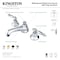 Kingston Brass KS4465TL 8" Widespread Bathroom Faucet, Oil Rubbed Bronze KS4465TL - alternate 2